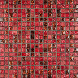 Mosaïque sur filet | 30x30 cm | Tilestone Bolton Red Mosaïque sur filet | 30x30 cm | Tilestone Bolton Red
